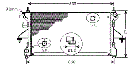 Diagram of Part CN836