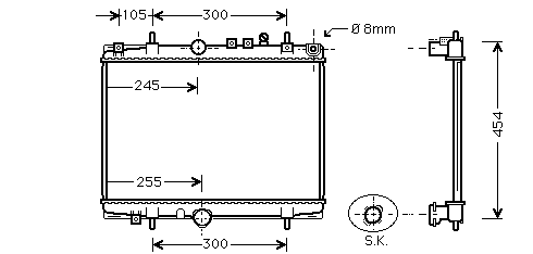 Diagram of Part PE440