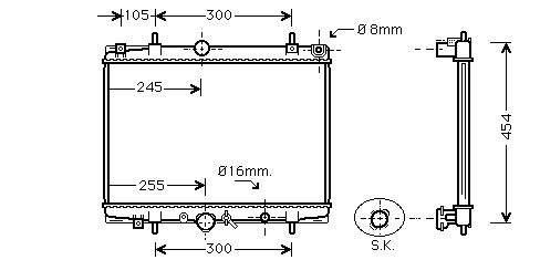 Diagram of Part PE826