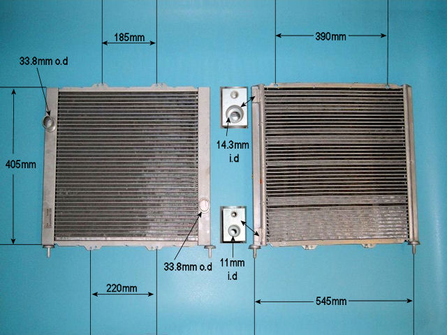 Renault Clio condensers from Advanced Radiators